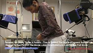 Miss Mars lets Doctor Tampa explore her body for orgasm research at GirlsGoneGynoCom.