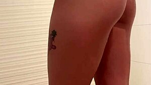 he found me showering and made me suck his cock in homemade teen blowjob