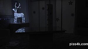 Natural Lesbian Chicks Squirt Wet Cunts in Garage.