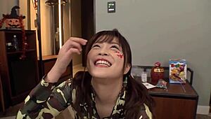 yo, check out this 19-year-old cutie with bouncy skin and killer butt in a sexy cosplay outfit!