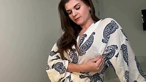 stepmother caught cumming in bedroom by stepson