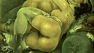 Vintage erotic illustrations sparking old-school charm in every detail