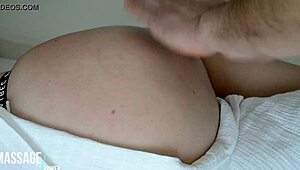 Vacuum Massage for Hot Booty - European Amateur Babe