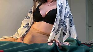 stepmother caught cumming in bedroom by stepson