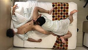 Amateur Couple's Hotel Anniversary Celebration