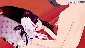 Yorumi Rena And Kitakoji Hisui Intense Hentai Sex