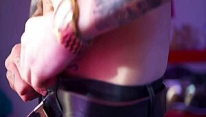 Aris Dark and Randy Dark fuck in an exhibitionist music video