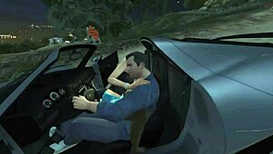 GTA 5 Michael Gets Hooker Service