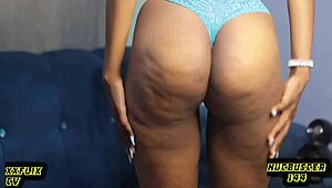 Fat Ass Bent Over for Deep Creampie Fuck