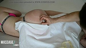 Vacuum Massage for Hot Booty - European Amateur Babe