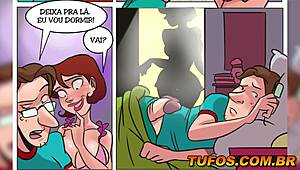 i caught the hot mature woman masturbating late at night