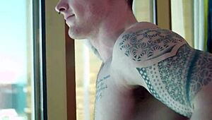 Jackson Rams Brad's Tight Ass While Doing Bicep Curls