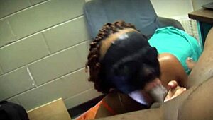 Shae Performs Deepthroat Blowjob And Swallows Black Ebony Cock