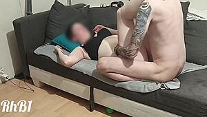 Movie night turns into hot fucking with my best friend 😏