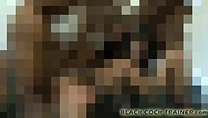 You can observe the intimate moment from the room