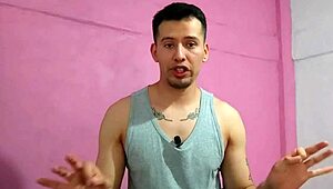 is the plumber fucking me on the balcony with his curved cock?