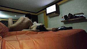 cute latina midelirio88 sucking cock homemade