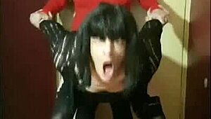 crossdresser takes ass to mouth collection part 2 amateurs homemade fucking