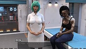 Stranded astronaut faces rejection from attractive doctor