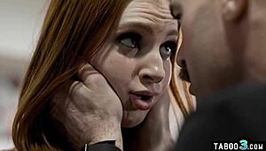 hey, that old man is banging maya kendrick, the redhead teen slut