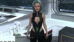 i'm stranded in space, taking one step at a time in this curvy femdom adventure