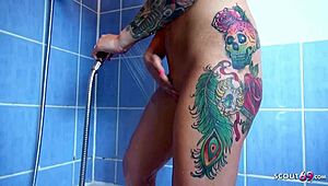 I tricked my sexy step sister Ava into wild panty play. Can't believe it worked!