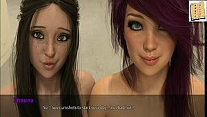 Wvm 99 Having Some Bedroom Fun With Two Girlfriends