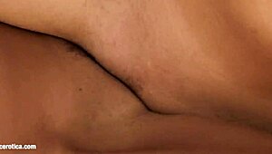 Hot lesbian threesome licking pussies in garden