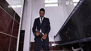 Fucking The Bathroom Employee