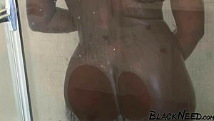 Man, this black milf got a wild facial after some hot action.