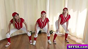 Besties Gasp As Their Twats Get Pounded From Behind So Hard Doggy Style