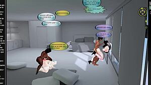 Transsexual Party With Family At Holiday