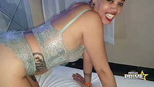 Blonde Peruvian Fucks Monster Cock