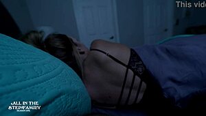 OMG, stepson scared of thunder gets over it by banging curvy stepmother... wild, right? 😱