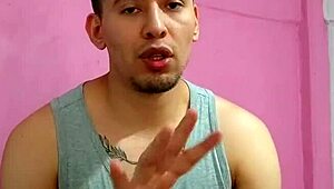 is the plumber fucking me on the balcony with his curved cock?