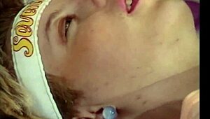 Retro Teen Couple Goes Wild with Hardcore Bang in Classic Scene