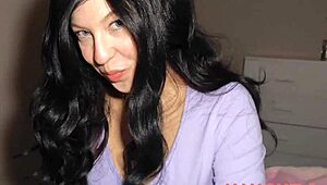 my girlfriend skips anal, but her step-mom bends over for it, huh?