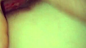 Dirty bitch wife endures intense humiliation and rough fucking in the bedroom with big tits exposed