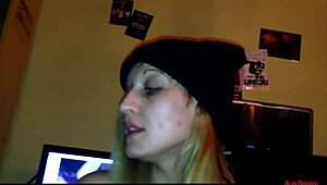 european teen with small tits loves close-up anal penetration and ass licking