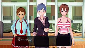 complete gameplay unfolds as hs tutor handles monster cock in cowgirl cumshot