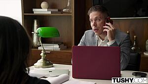 tushy anal-loving student seduces professor for wild fun! 😈