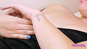 Super hot blonde teen 18+ gets interviewed and fucked on the sofa.