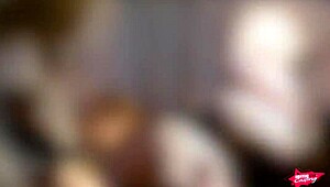 Massive black cock drills blonde German MILF in hardcore session