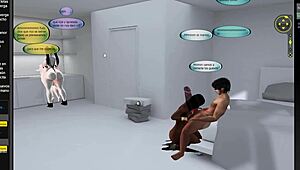 Transsexual Party With Family At Holiday