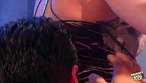 hey, busty redheaded biker girl gets her thick booty slammed on bike