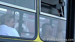 I made this cool video of public bus sex. It’s raw and outdoor fun!
