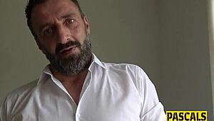 Tattooed milf with big boobs submits to hardcore assfucking