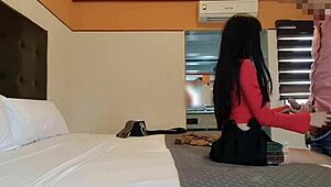 Intensely fucking my wife on camera for payment