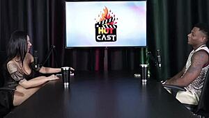 Young exhibitionist flashes at gay orgy party invited to record