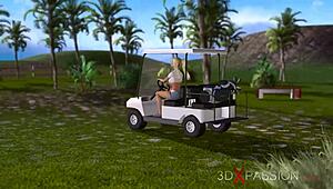 i'm pounding a sexy female golfer deep in the forest